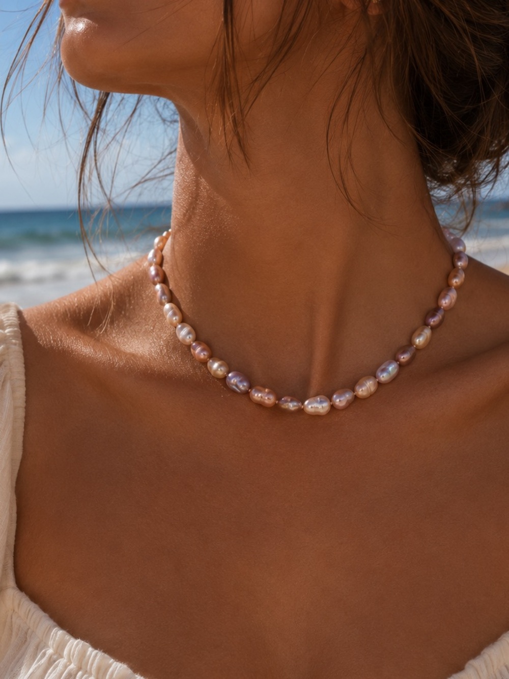 Natural Freshwater Pearl Necklace